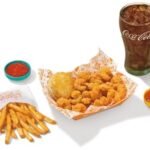 Popeyes 1/4 Popcorn Shrimp Combo