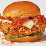 Popeyes Spicy Bacon & Cheese Chicken Sandwich