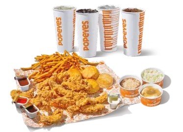 Popeyes 12Pc Tender Group Bundle