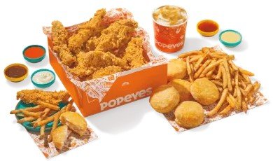 Popeyes 16Pc Tenders Family Meal