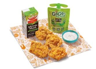 Popeyes 4Pc Boneless Kids Meal