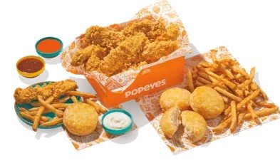 Popeyes 8Pc Tenders Family Meal