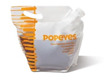 Popeyes Cane Sweeeet Iced Tea