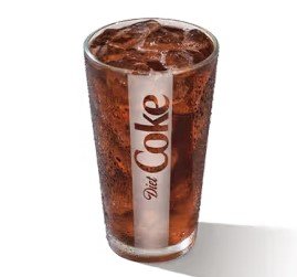 Popeyes Diet Coke (can)