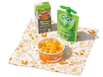 Popeyes Mac & Cheese Kids Meal